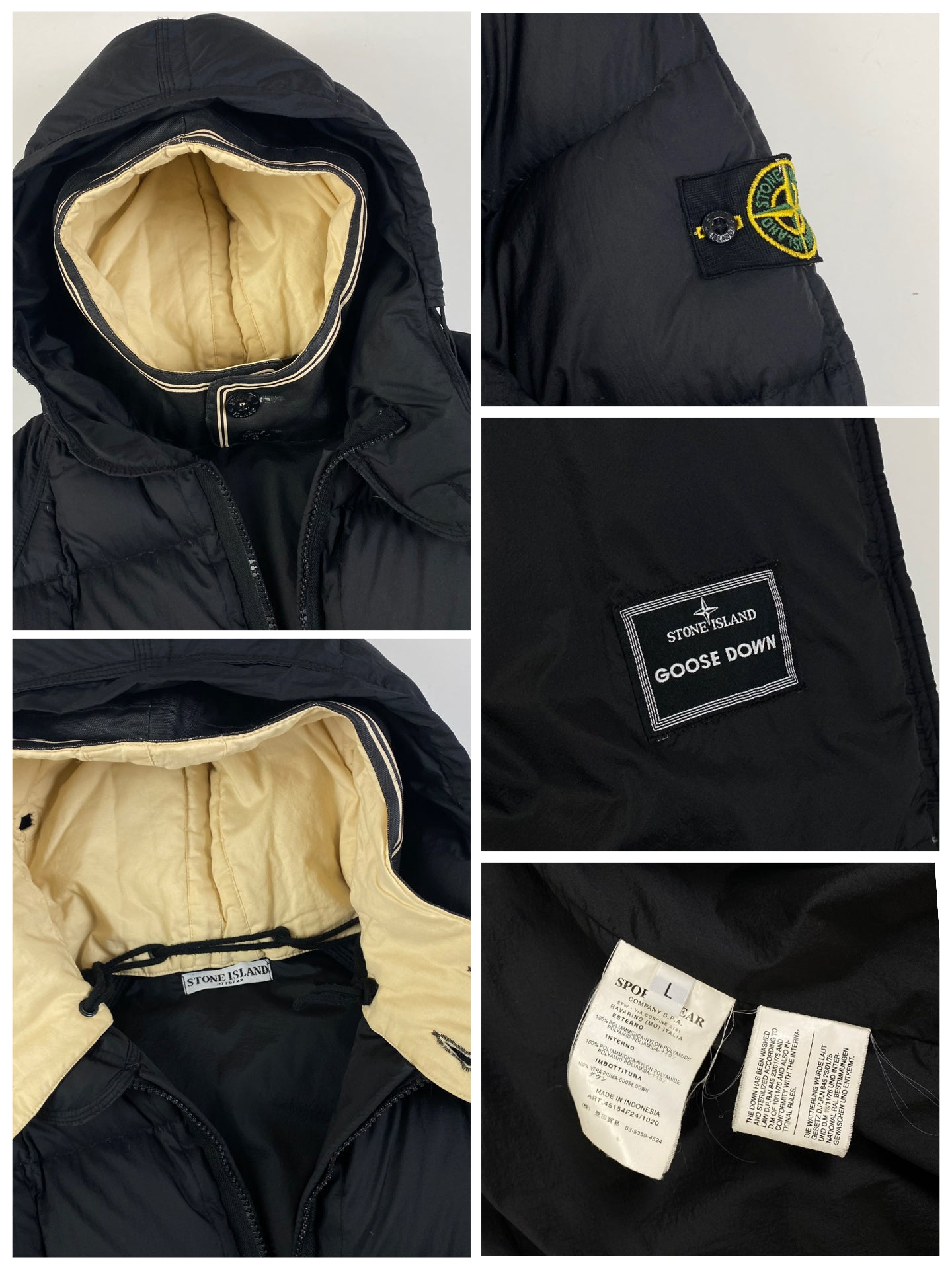 Opaque Nylon Tela Puffer Jacket
