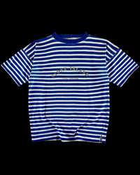 Stone Island 1980’s Reflective Logo Striped Life Safer T-Shirt [L]