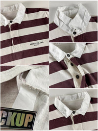Stone Island 1980’s Striped Marina Rugby Polo [L]