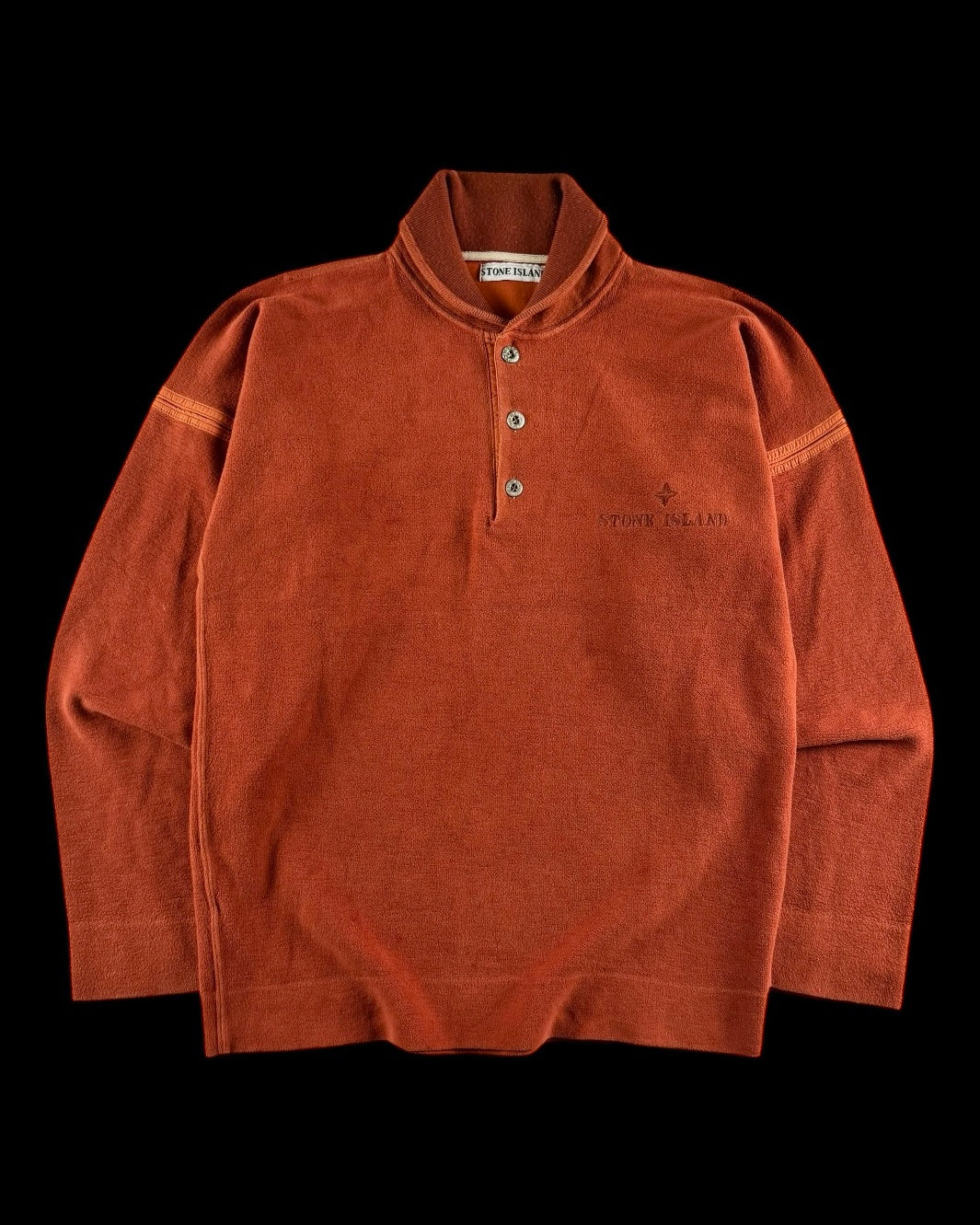 Stone Island 1980’s Fleece Pullover Sweater [S]