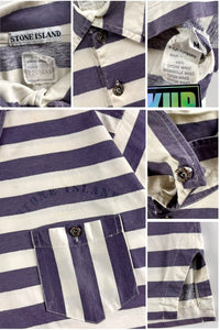 Stone Island 1980’s Marina Striped Breton Polo [M]