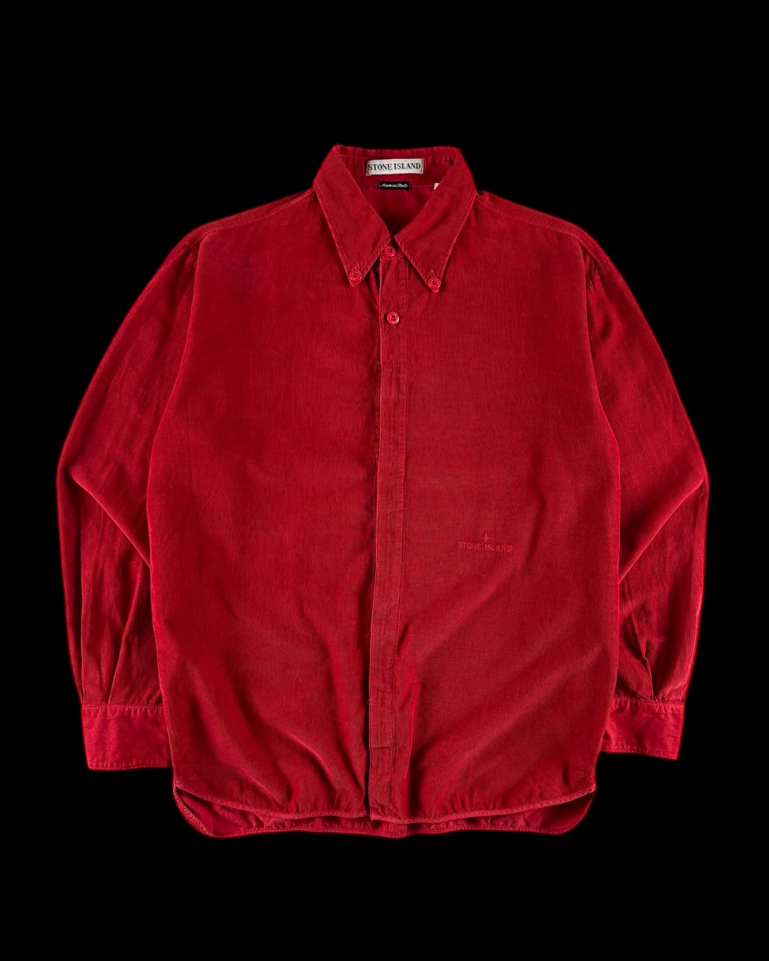 Stone Island AW 1997 Needle Corduroy Casual Shirt [M]