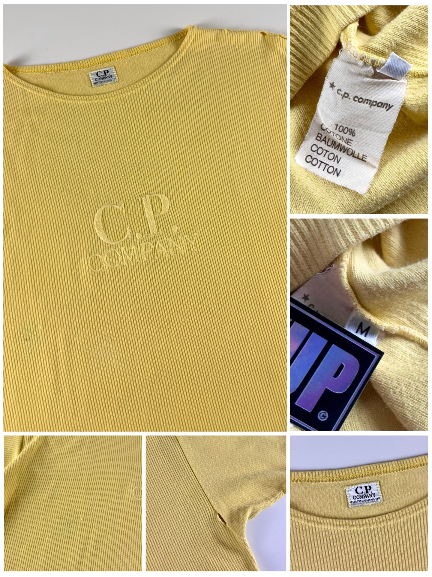 C.P. Company 1980’s Embroidered Logo T-Shirt [M]