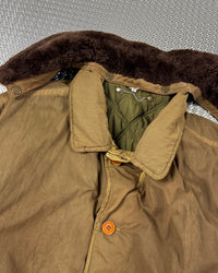 Fur Collared QUILTED Jacket