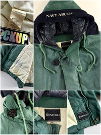Boneville 1980’s Navy Arctic Hooded Deck Jacket [XXL]