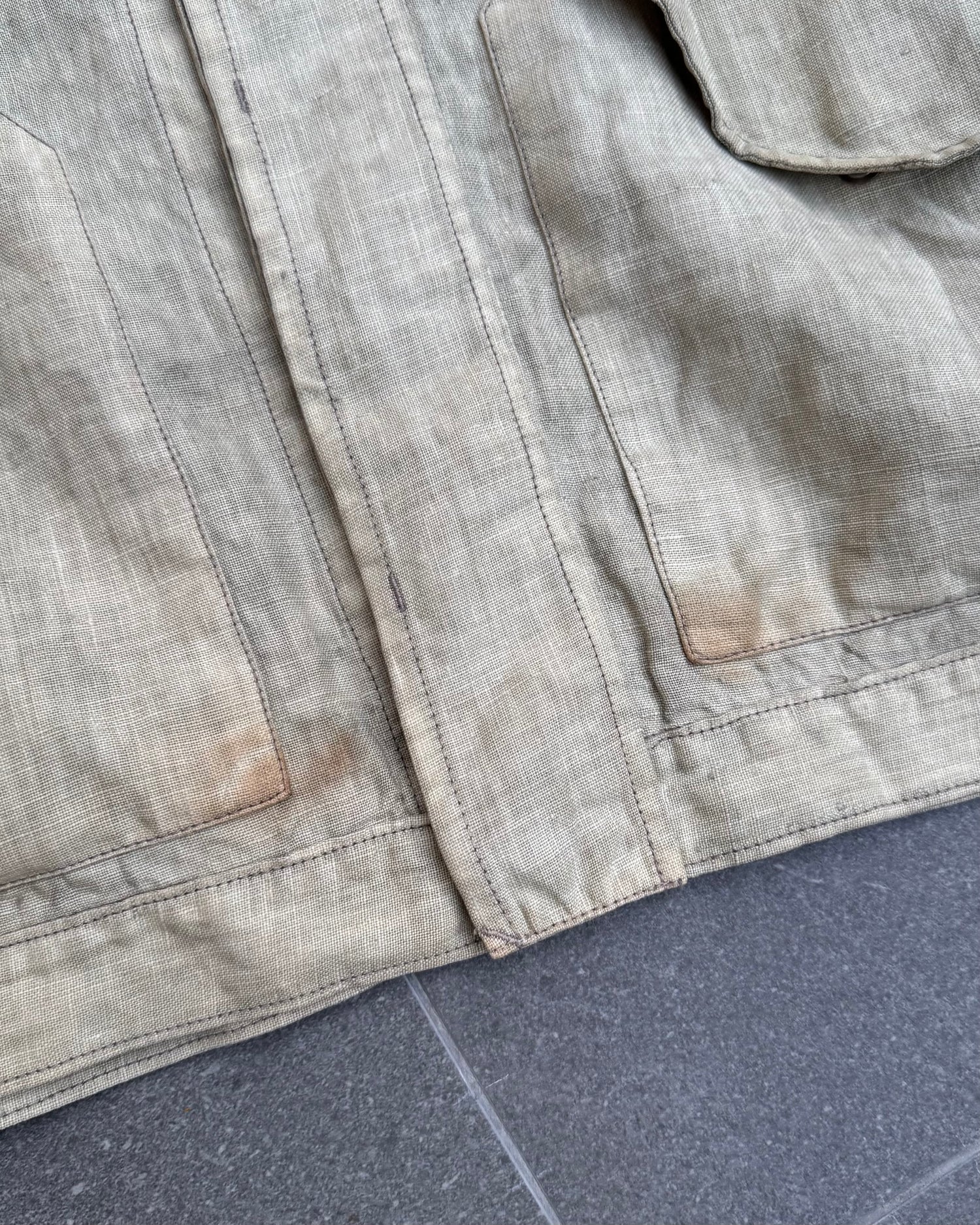 Lino Flax Work Jacket