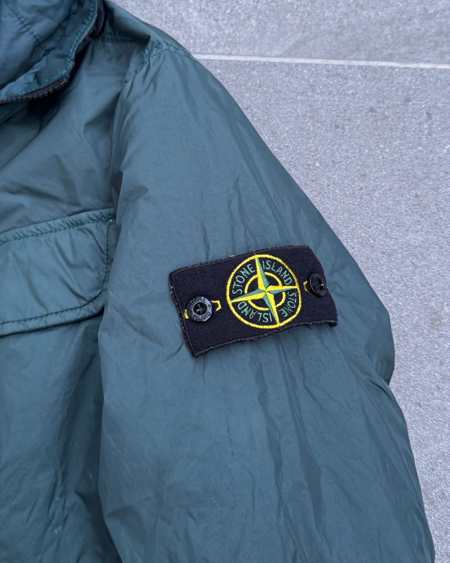 Stone Island AW22 Garment Dyed Crinkle Reps Puffer Jacket [S]