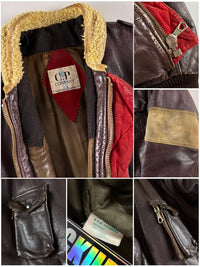 C.P. Company AW 1983 Dutch Police Leather Jacket [M]