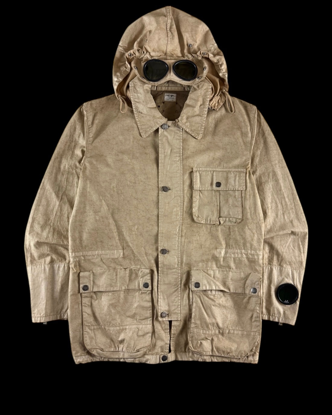 C.P. Company SS 2003 Sandblast Watchviewer Millie Miglia Goggle Jacket [L]