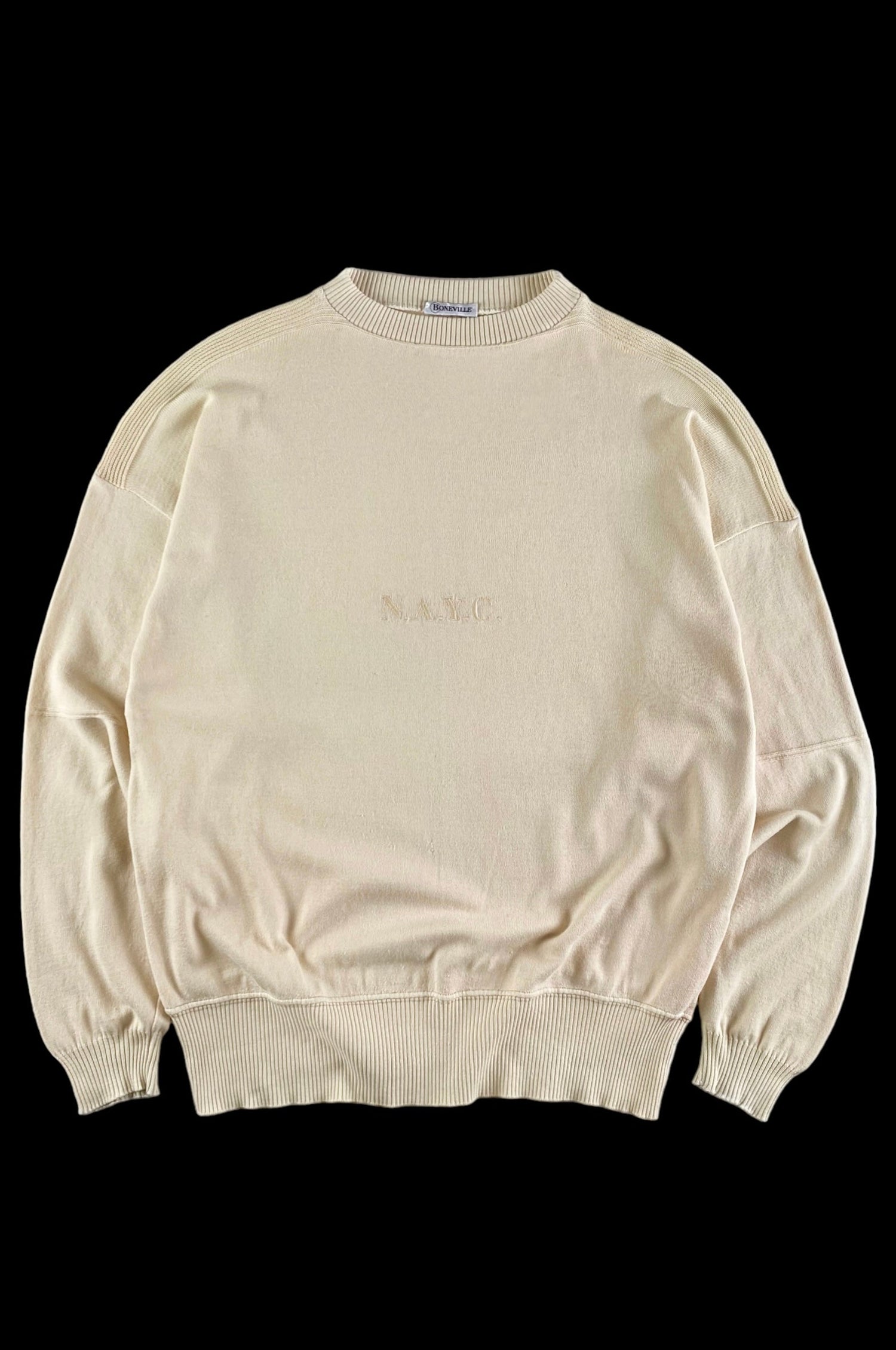 Boneville 1990's NAYC Knitted Pullover Sweater [L]
