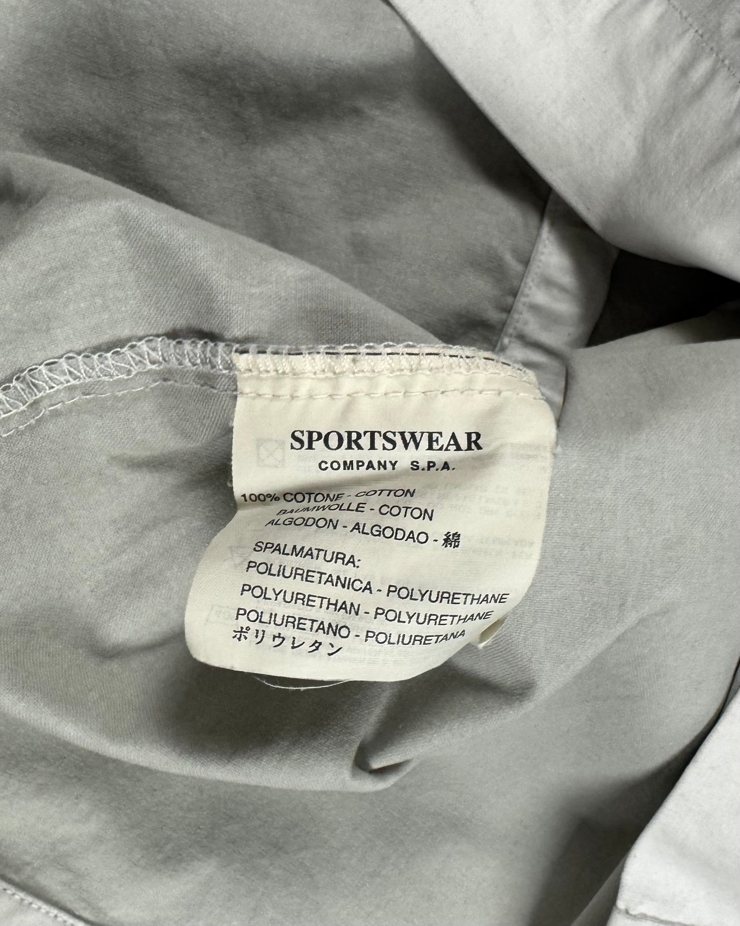 Stone Island SS 1999 Embroidered Logo Anorak Jacket [XL]
