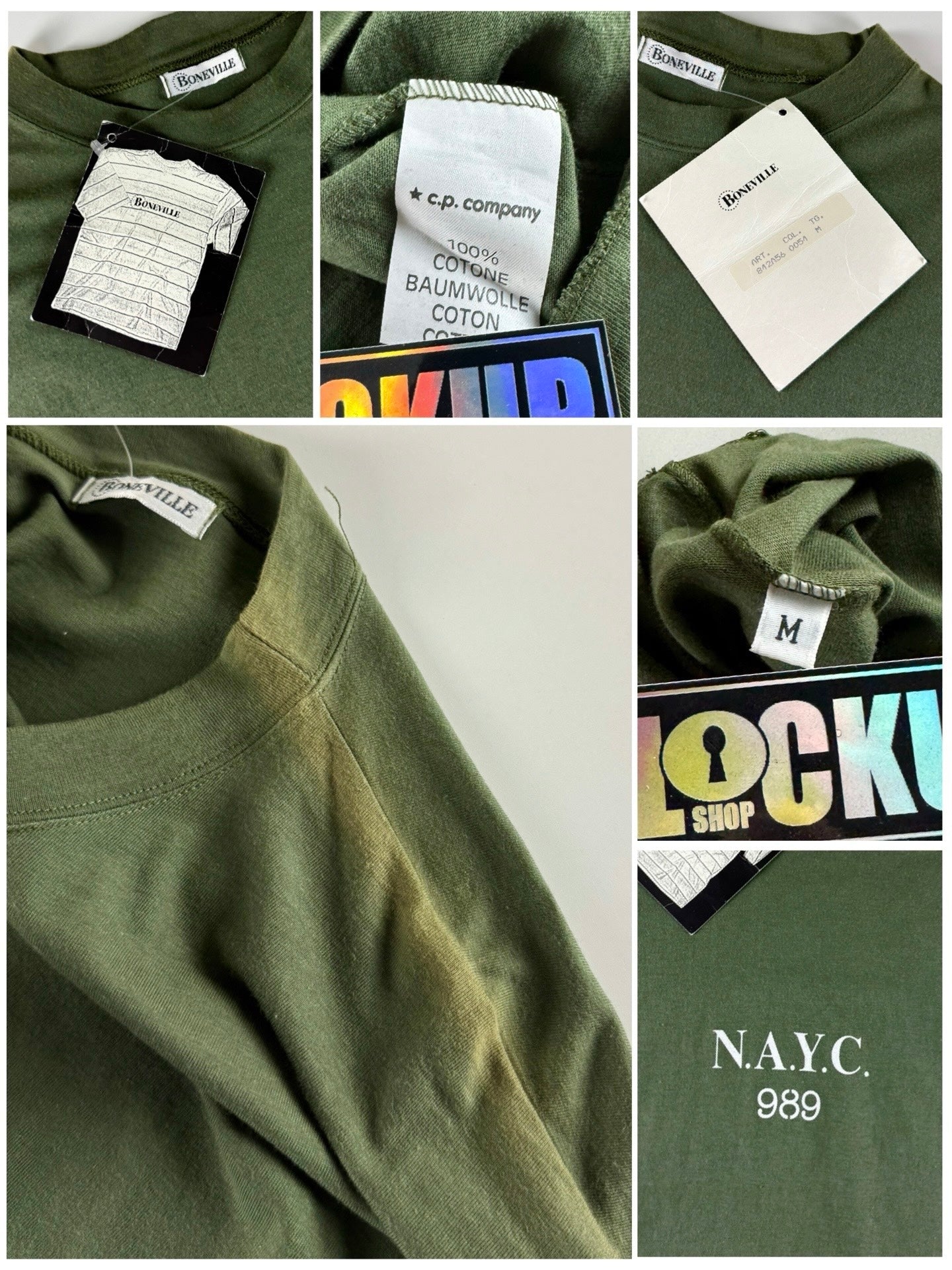Boneville SS 1989 Navy Arctic NAYC T-Shirt [M]
