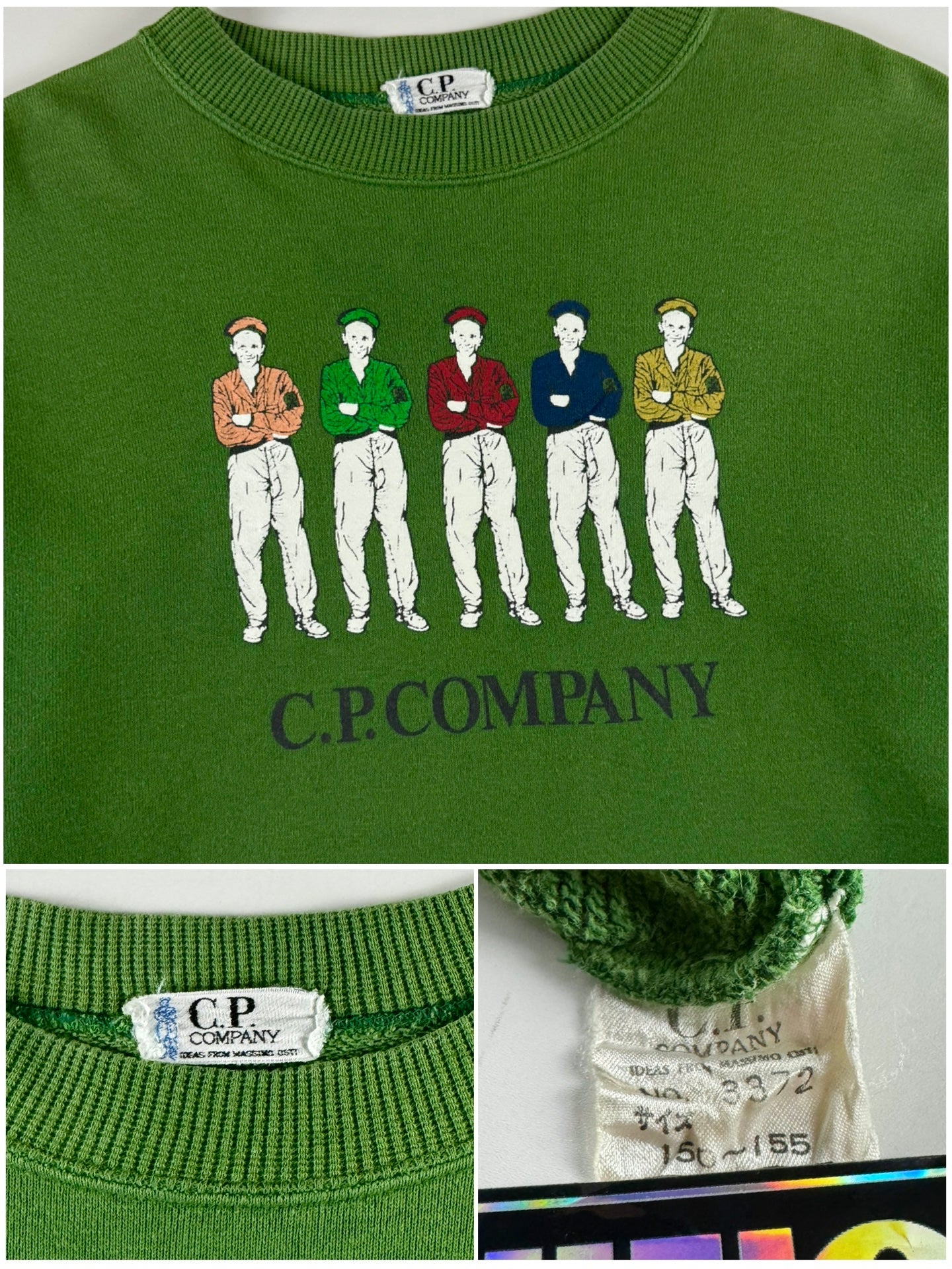 C.P. Company 1980’s Sailors Logo Sweatshirt [S]