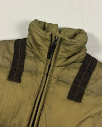 Opaque Nylon Tela Goose Down Jacket