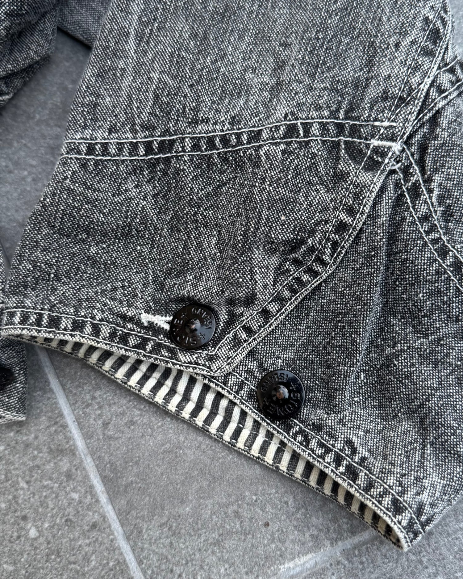 Pigment Dyed Denim Carpenter Jacket