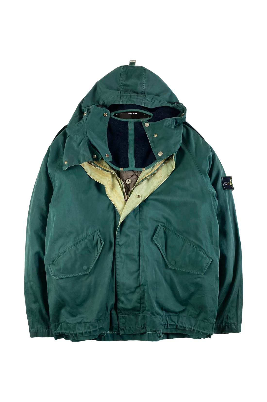 Stone Island 1990 Raso Gommato Balaclava Jacket [M]