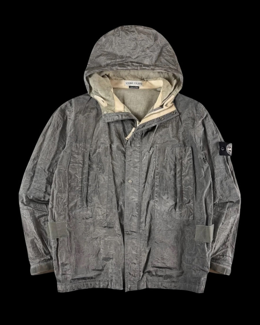 Stone Island SS 2001 Pure Metal Shell Jacket [L]