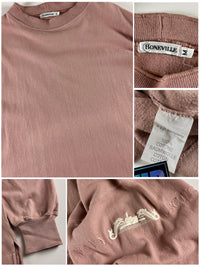 Boneville 1980’s Navy Arctic Mock Neck Sweatshirt [M]
