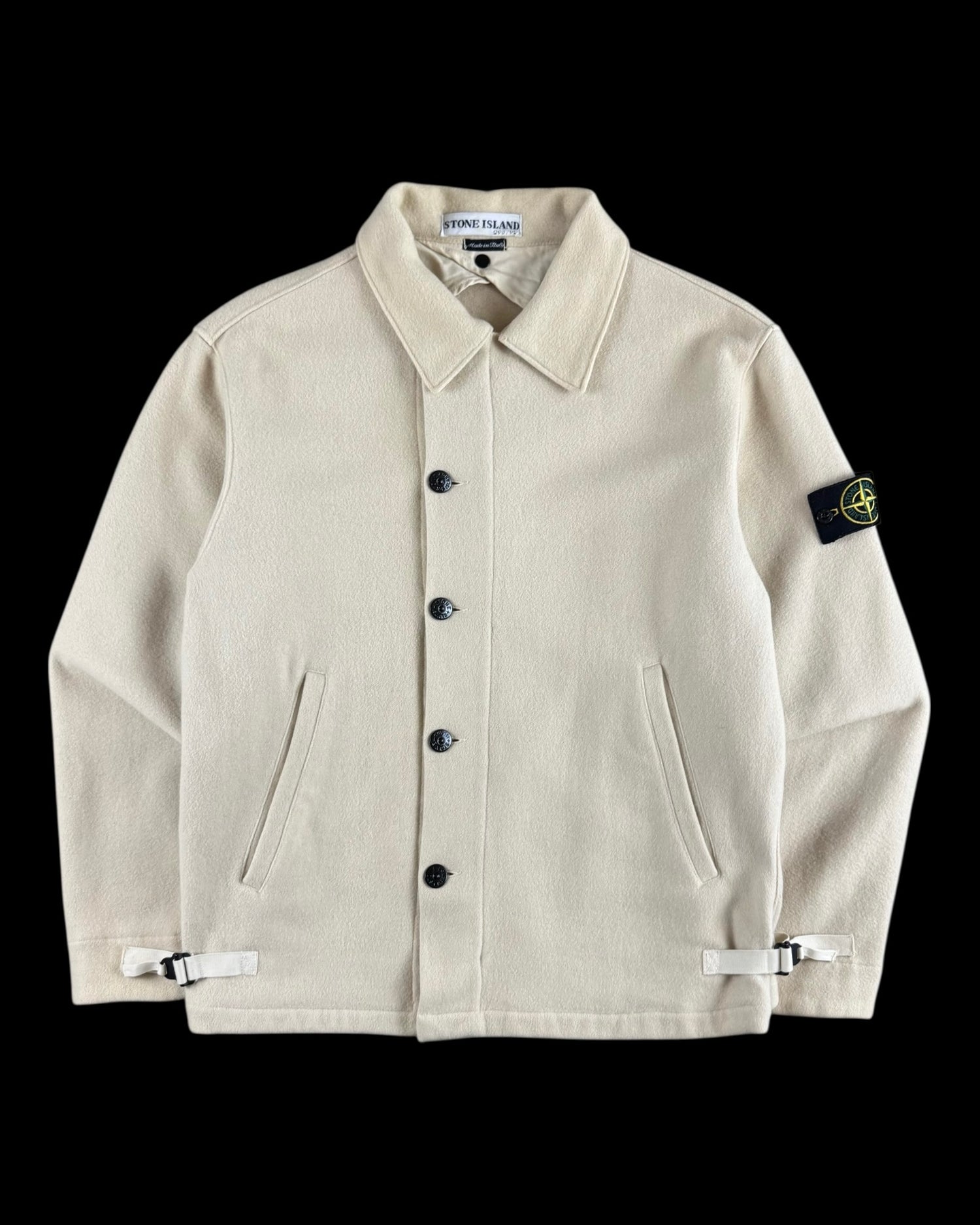 Button Up Wool Overshirt