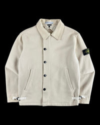 Button Up Wool Overshirt