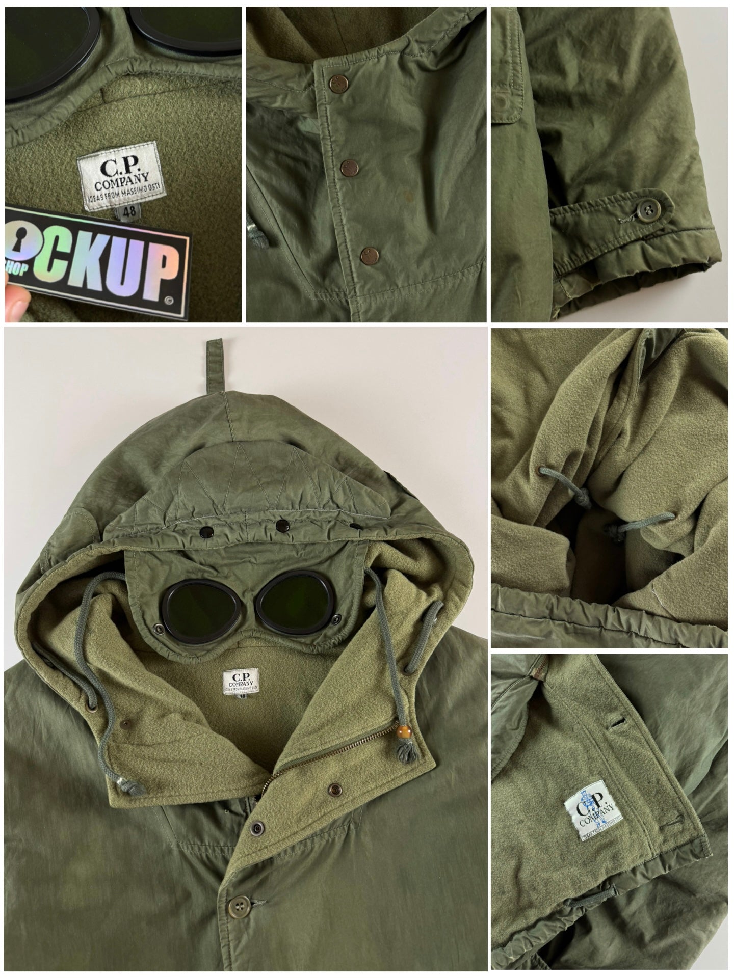 C.P. Company AW 1991 Fleece Lined Goggle Jacket [48]