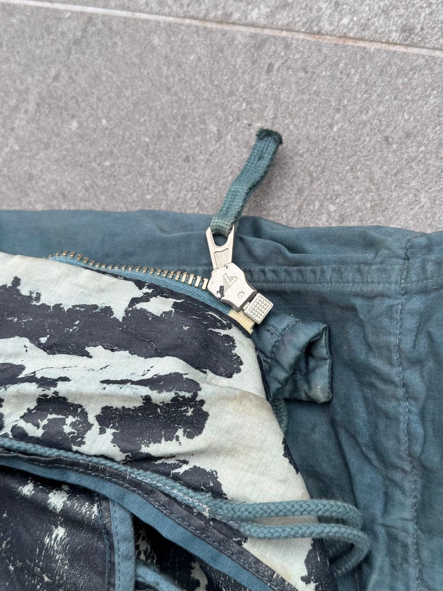 Fur Hood Raso Gommato Jacket