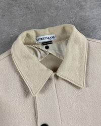 Button Up Wool Overshirt