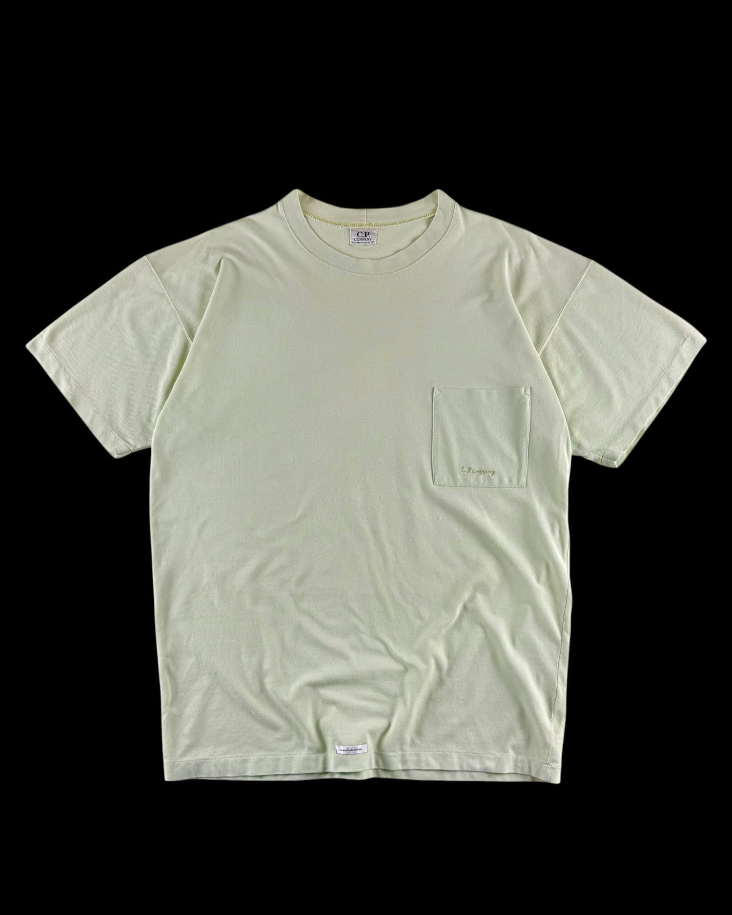 C.P. Company 1980’s Embroidered Pocket Logo T-Shirt [M]