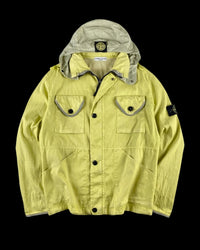 Multipocket Nylon Hooded Jacket