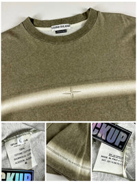 Stone Island SS 1998 Compass Stripe T-Shirt [L]