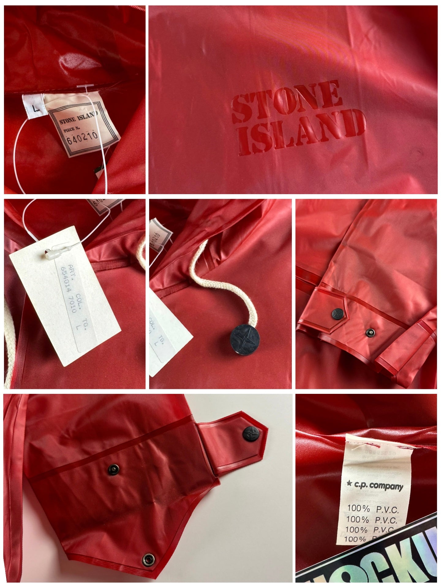 Stone Island 1980’s 100% PVC Jacket