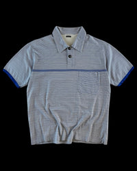 Stone Island SS 2004 Striped Polo Shirt [M]