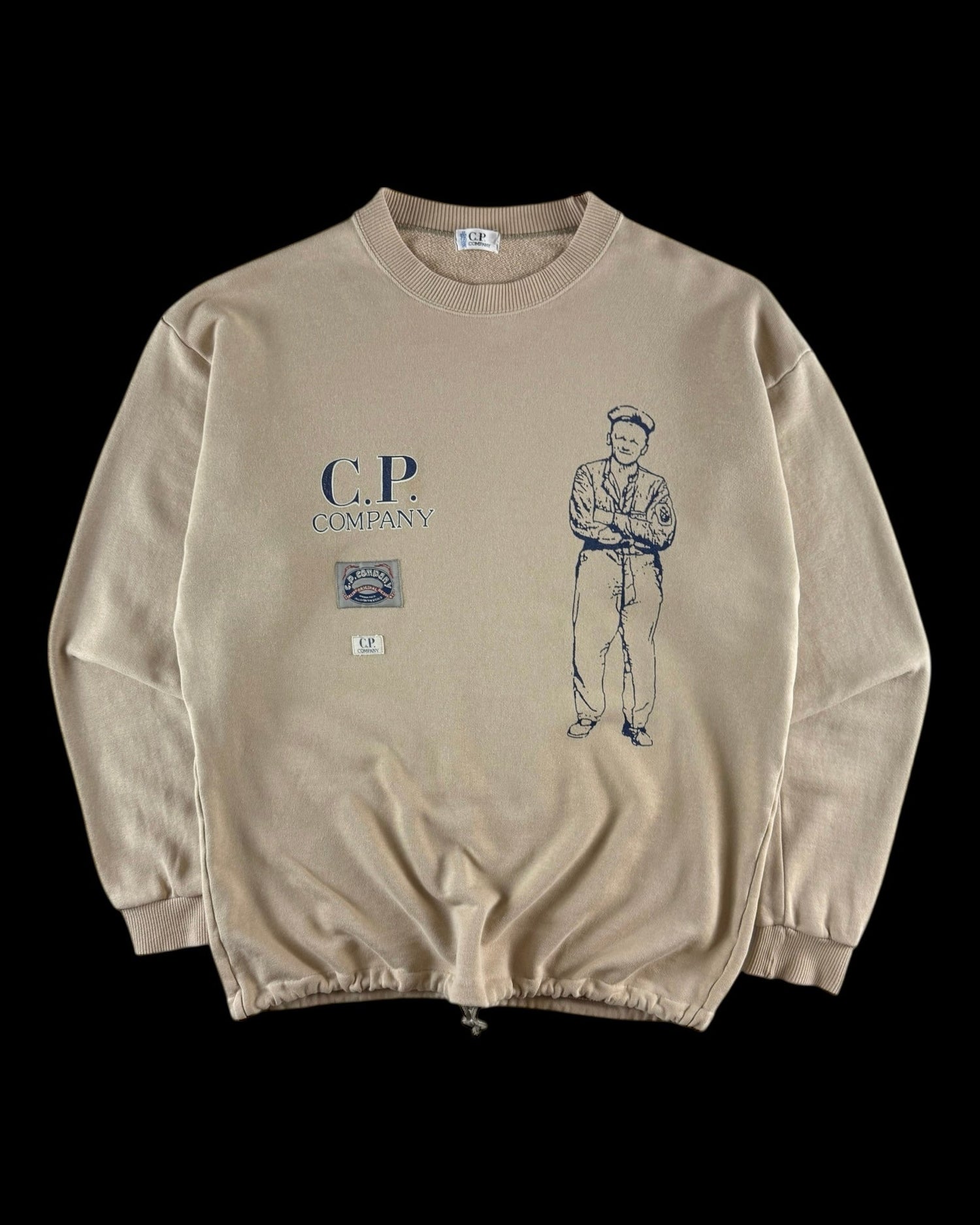 C.P. Company 1980’s Sailors Logo Sweatshirt [L]