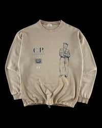 C.P. Company 1980’s Sailors Logo Sweatshirt [L]