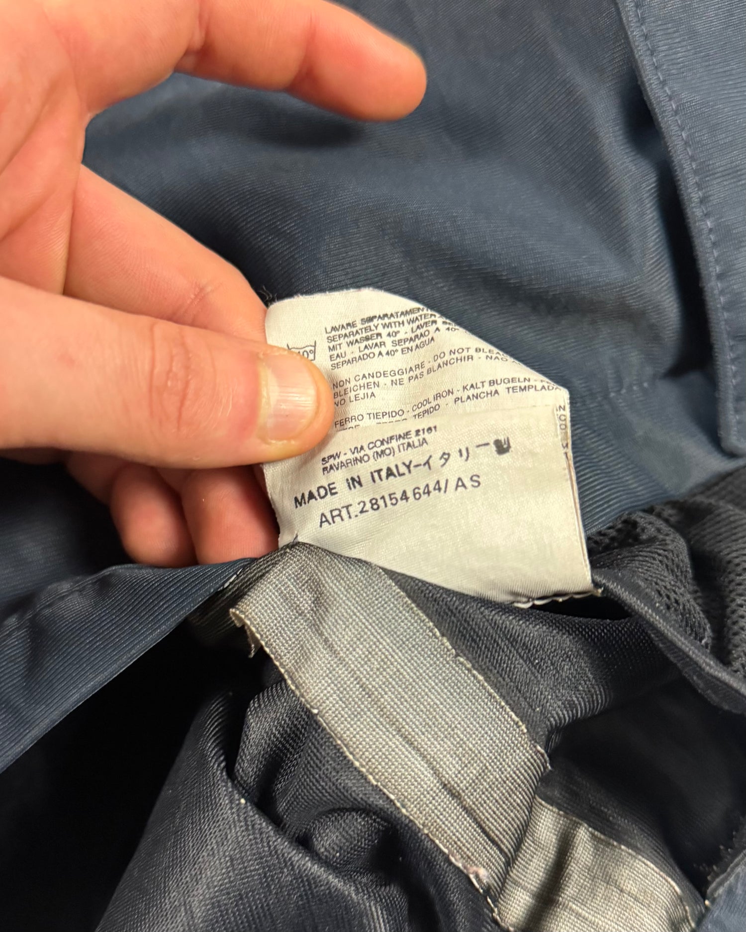 Stone Island SS 1998 Nylam Multipocket Jacket [M]