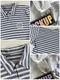 Stone Island SS 1988 Marina Box Logo Striped Polo [XXL]