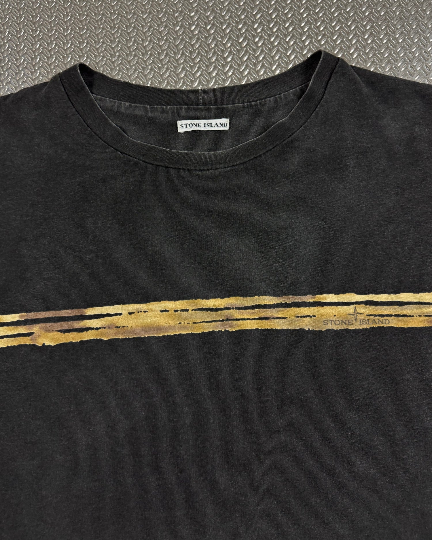 Stone Island SS 2001 Striped T-Shirt [L]