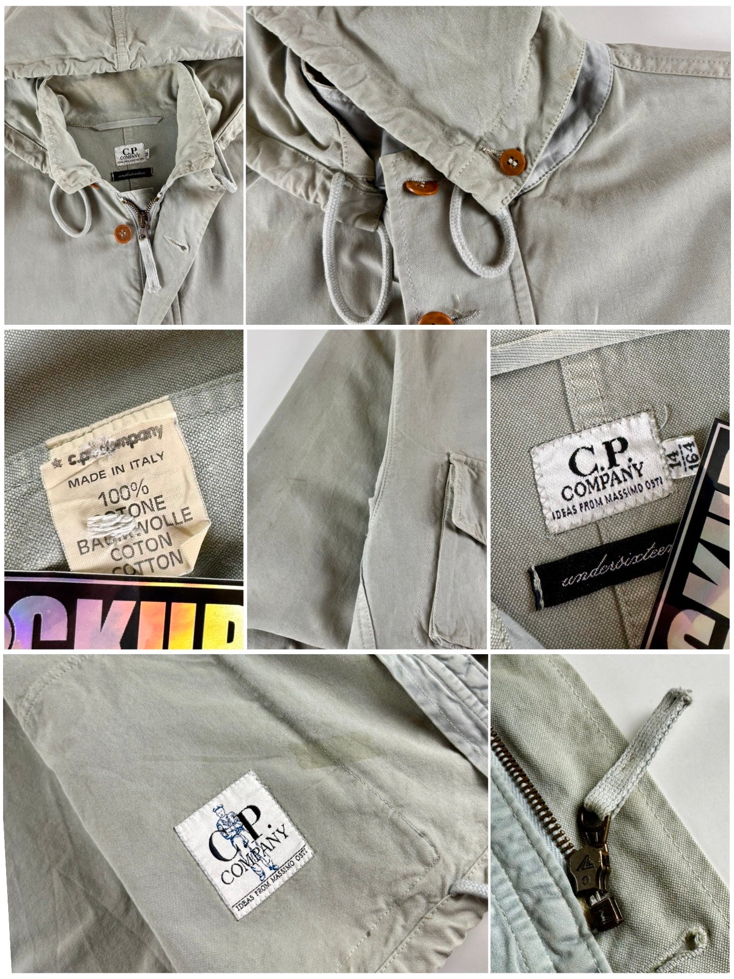 C.P. Company 1980’s Hooded Multipocket Deck Jacket [L]