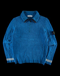 Stone Island AW 2005 1/4 Zip Knitted Sweater [S]
