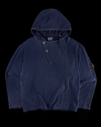 Stone Island 1980’s Pullover Hooded Sweatshirt [XL]