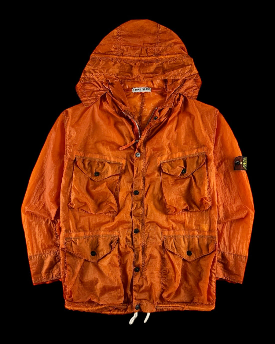 Stone Island SS 2008 Multipocket Hooded Parachute Jacket [L]