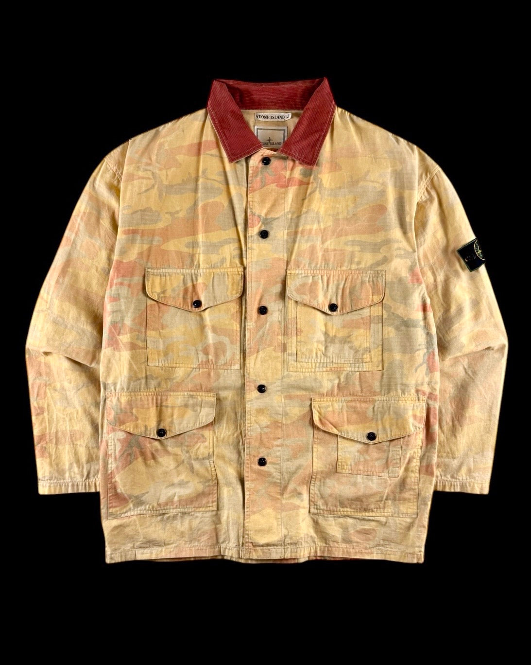 Stone Island AW 1989 Ice Camo Hunting Jacket [XL]