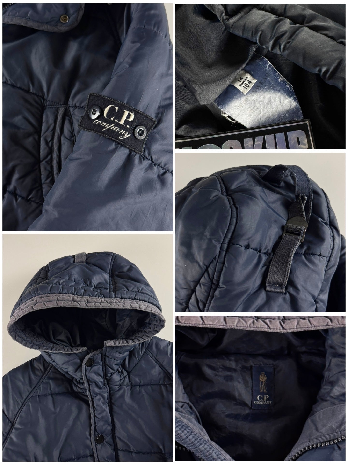 C.P. Company AW 2000 Quilted Puffer Jacket [M]