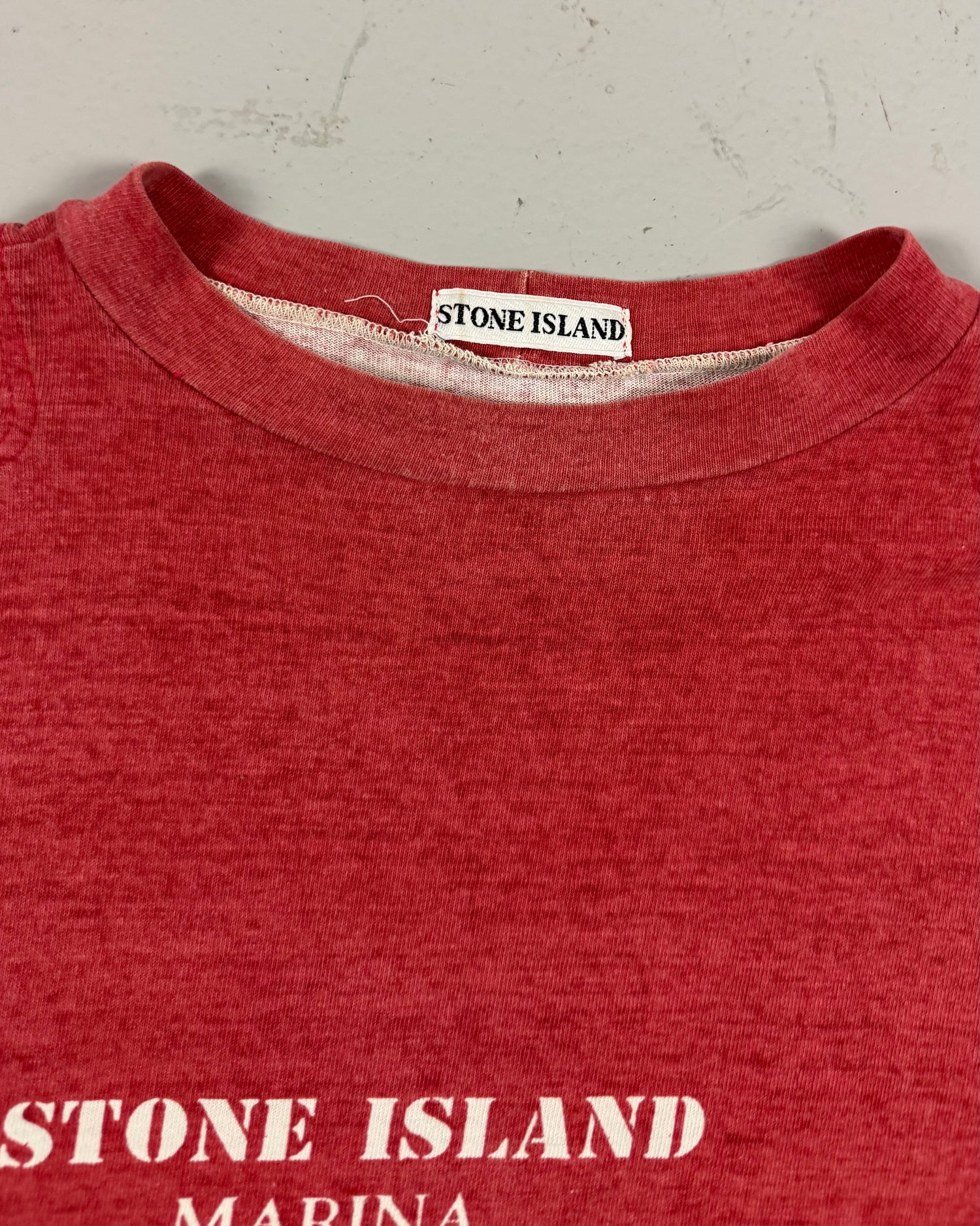 Stone Island 1980’s Marina Logo T-Shirt [L]
