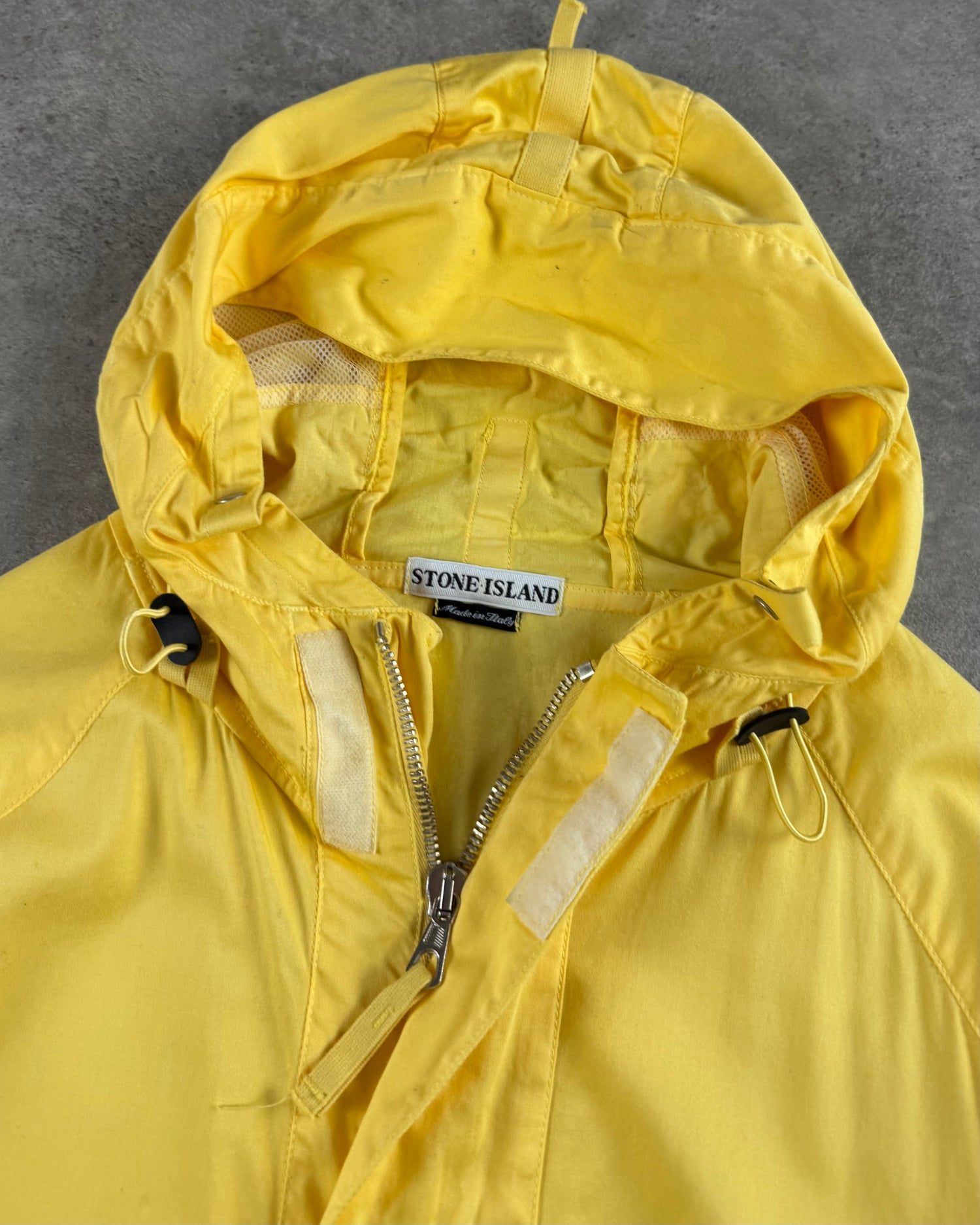 Raso Gommato Hooded Deck Jacket