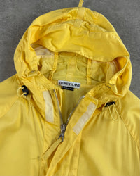 Raso Gommato Hooded Deck Jacket