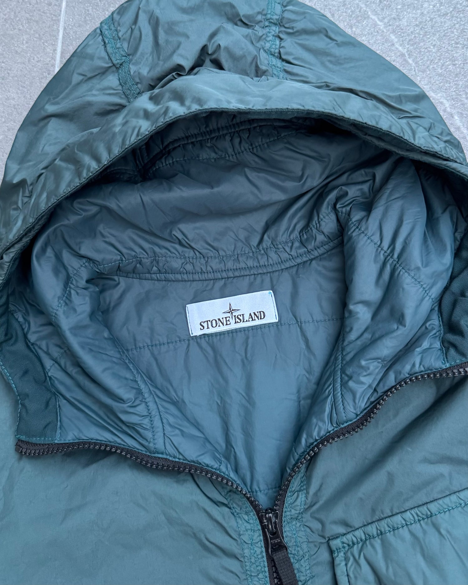 Stone Island AW22 Garment Dyed Crinkle Reps Puffer Jacket [S]