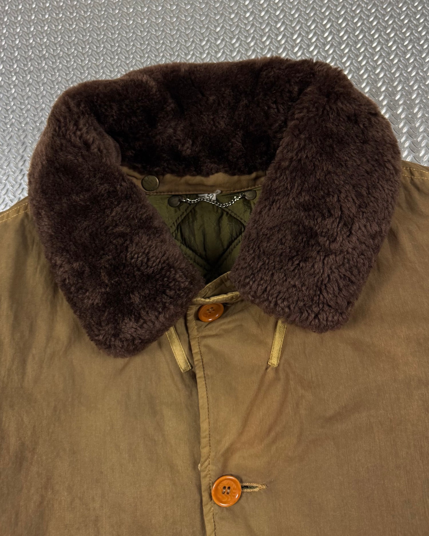 Fur Collared QUILTED Jacket