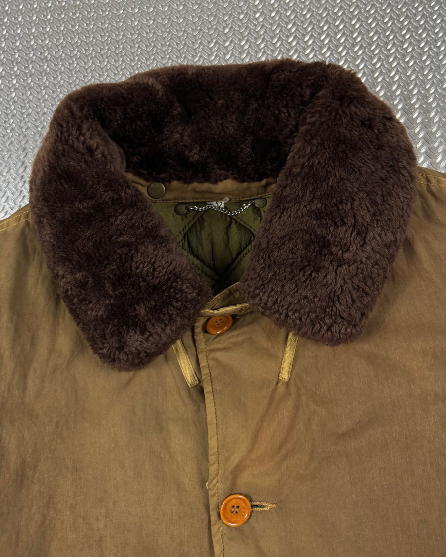 Fur Collared QUILTED Jacket