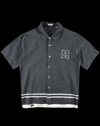 Stone Island 2000’s Button Up Anchor Logo Shirt [S]